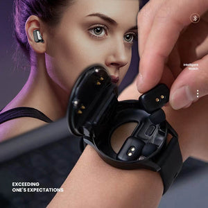 2 in 1 Smart Watch with Earbuds