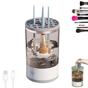 Bin Majid Souq® Automatic USB-Powered Makeup Brush Cleaner & Dryer - Portable for All Brush Sizes