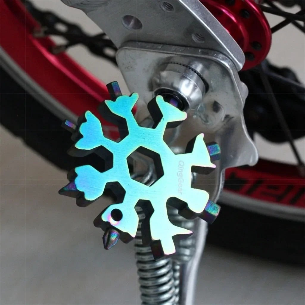 Bin Majid Souq® 18-in-1 Mini Snowflake Multi-Tool