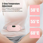 Bin Majid Souq® Portable Heating Pad - Menstrual Massager Belt for Abdominal Relief and Warmth